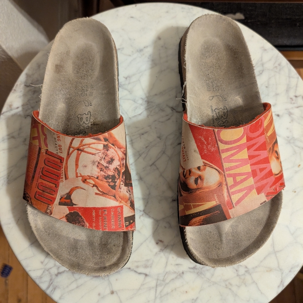 Rare Vintage Y2K Birkenstock Sandals W 10